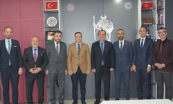 İlçe Milli Eğitim Müdürlerinden Sertsöz'e 'Hayırlı Olsun' Ziyareti