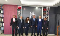 Sakarya Eğitim Bölgesi Okul Müdürlerinden Murat Sertsöz'e 'Hayırlı Olsun' Ziyareti