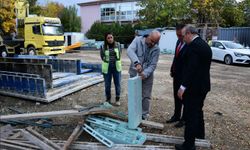 Müdür Aydın Eğitim Yatırımlarını Yerinde İnceledi