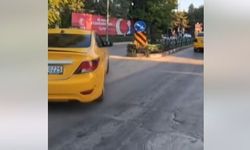 Vişnelik'te Terk Yönde Seyreden Taksi Sürücüsüne 20 Bin Lira Ceza
