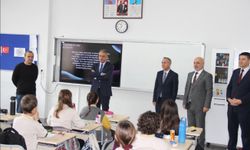 Kaymakam Şahin'den Hacı Hatice Ongurlar Ortaokuluna Ziyaret