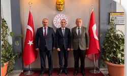 Eski Mesai Arkadaşlarından Hancı'ya 'Hayırlı Olsun' Ziyareti
