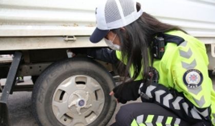 Eskişehir'de kış lastiği denetimi