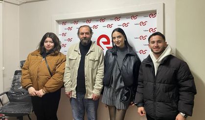 Geleceğin Gazetecileri Ayhan Aydıner'le Röportaj Yaptı