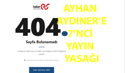 Ayhan Aydıner Erişim Yasağında Rekora Koşuyor