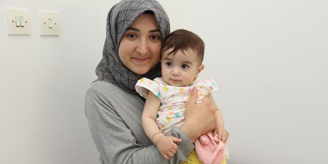 10 aylık Beren Nisa bebek laparoskopiyle sağlığına kavuştu