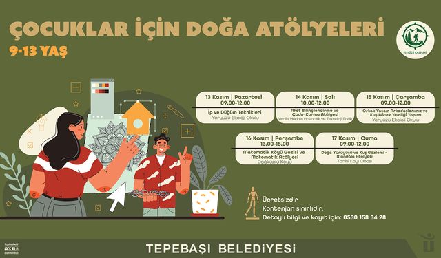 Çocuklar Doğayla Buluşacak