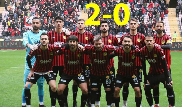 Eskişehirspor Gölbaşı Belediyespor'u mağlup etti