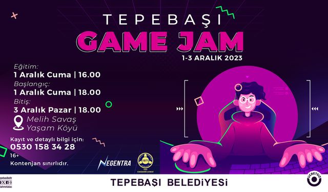 ‘Tepebaşı Game Jam’ Etkinliği İçin Kayıtlar Başladı