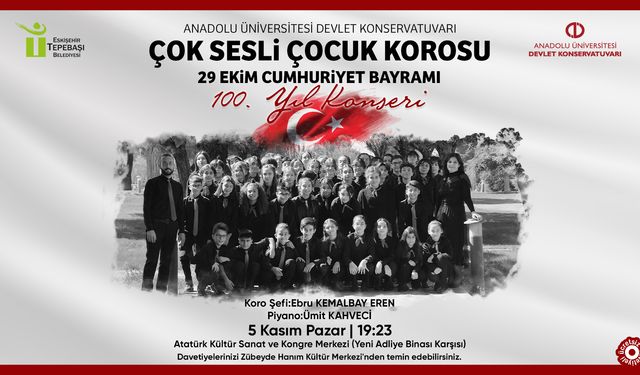 Çok Sesli Çocuk Korosundan 100. Yıl Konseri