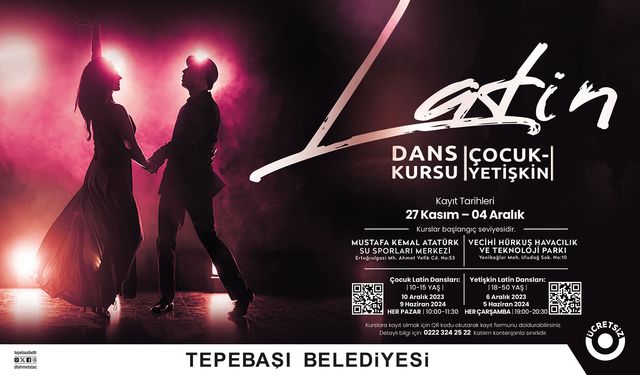 Tepebaşı’ndan Latin Dansları Kursu 