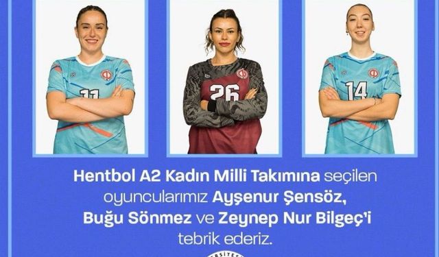 Anadolu Üniversitesi sporcularına milli davet