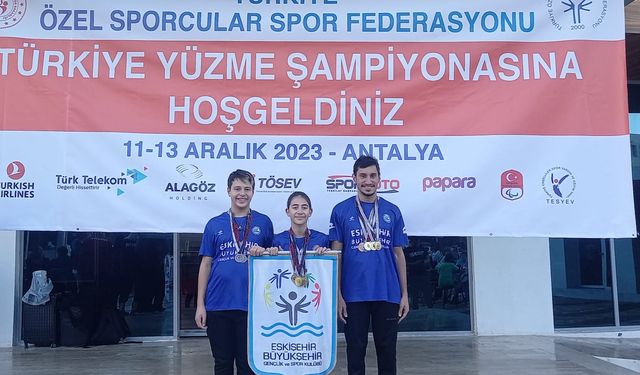 Özel Sporcularımız Madalyaları Topladı