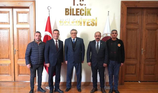 Yeni Belediye Başkanına 'Hayırlı Olsun' Ziyareti