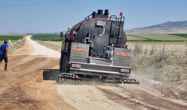 Büyükşehir’den Yollarda Çevre Dostu Yeni Uygulama