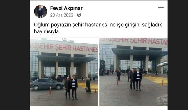 Oğluna işe sokmak için AK Parti’ye Geçti