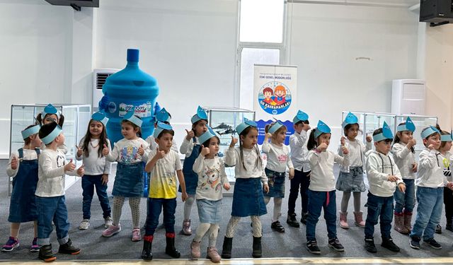 ESKİ Genel Müdürlüğü Ve Belediyeler Dünya Su Gününü Çocuklarla Birlikte Kutladı
