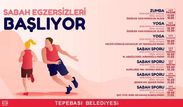 Açık Havada Spor Keyfi Başlıyor