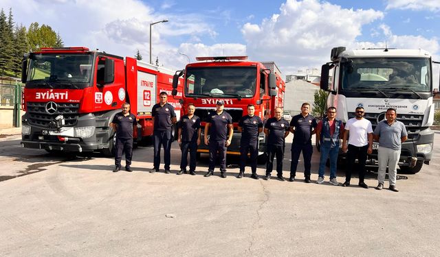 Eskişehir Büyükşehir’den Söke’deki Yangına Destek Ekibi