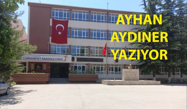 Cumhuriyet Anadolu Lisesi’nde Akçeli İddialar