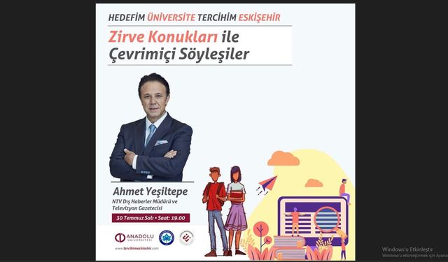 Ahmet Yeşiltepe Eskişehir’i ve öğrencilik yıllarını anlattı