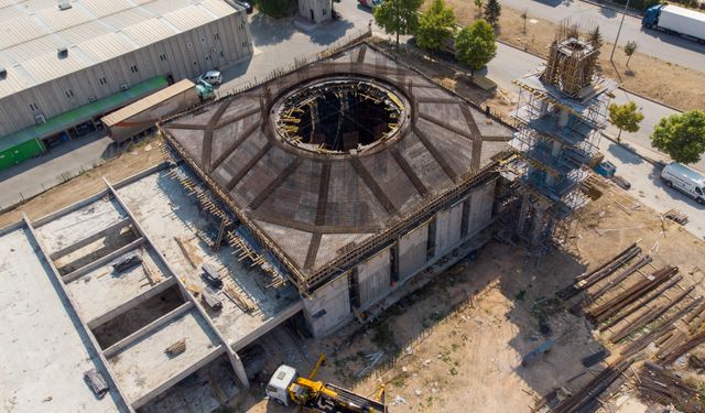 Eskişehir OSB’de Yeni Camii İnşaatı Devam Ediyor