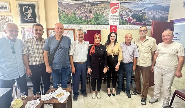 Mahmudiye Kaymakamı'ndan Eskişehir Gümüşhane Derneği'ne Sıcak Ziyaret