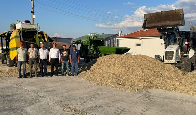 Beylikova'da silaj paketleme sezonu başladı