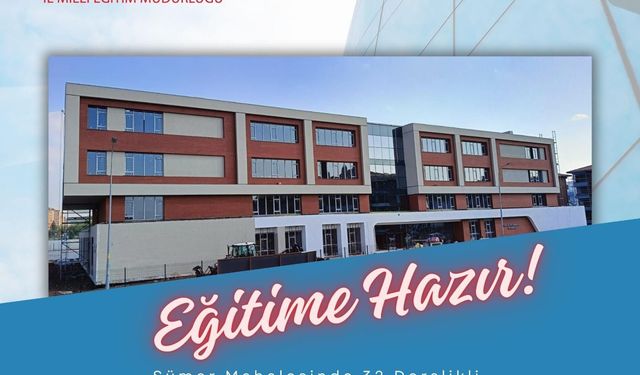 Hacı Hatice Ongurlar Ortaokulu öğrencilerini bekliyor