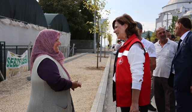 Başkan Ünlüce Yol Çalışmalarını Yerinde İnceledi