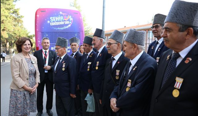 Başkan Ünlüce Gazileri Ankara’ya Uğurladı