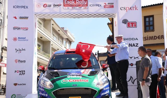 Odunpazarı ESOK Rallisi Başkan Kurt’un start vermesi ile başladı