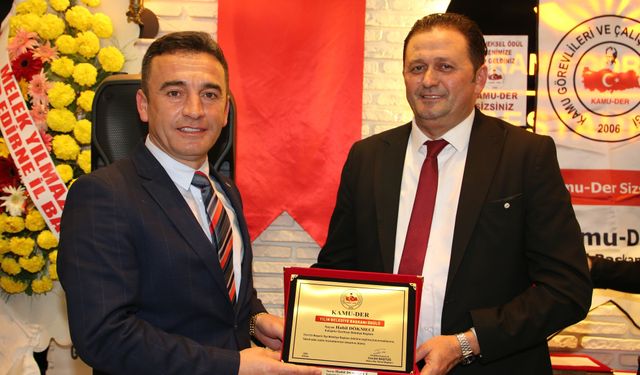 Dökmeci'ye 'Yılın En Başarılı Belediye Başkanı Ödülü'