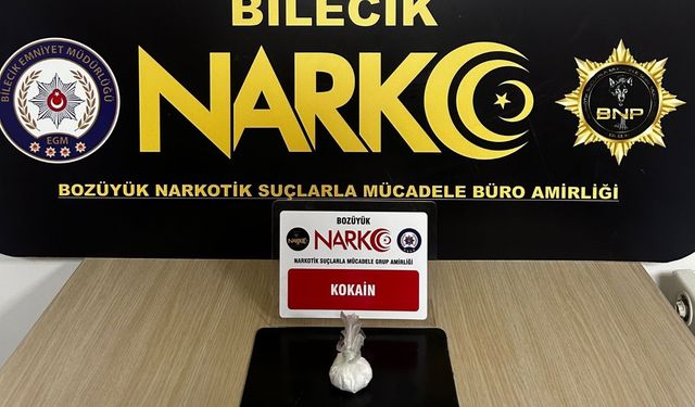 Bilecik'te şüpheli araçtan uyuşturucu çıktı