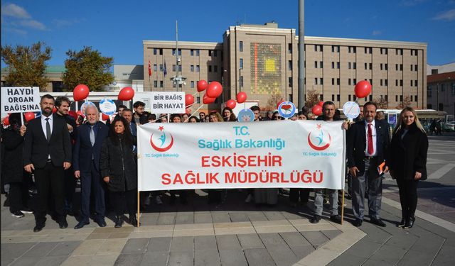 Organ Bağışı Farkındalık Yürüyüşü