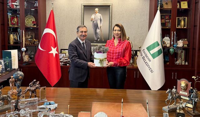 Nida Olçar’dan Başkan Ataç’a Ziyaret