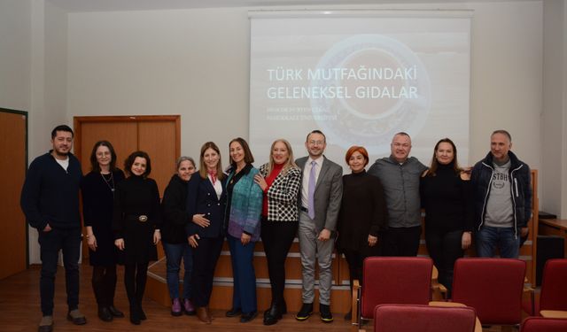 EMYO’da “Türk Mutfağında Geleneksel Gıdalar” Konferansı