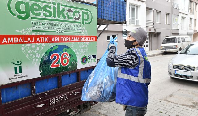 GESİKOOP 2024’te 1 Milyon 936 Bin 850 Kg Atık Topladı