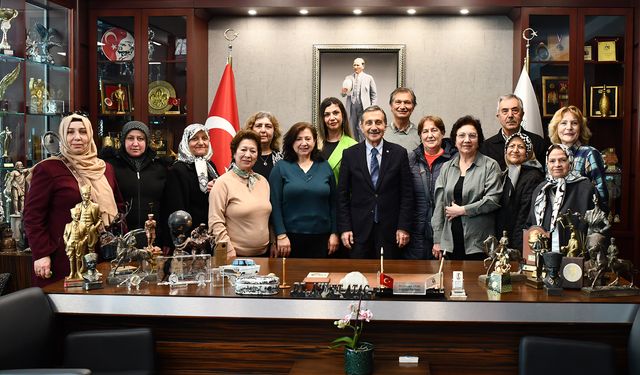 Ertuğrulgazi Mahalle Sakinlerinden Başkan Ataç’a Ziyaret