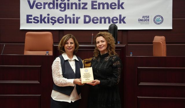Eskişehir Büyükşehir'den emekli olan personele veda buluşması