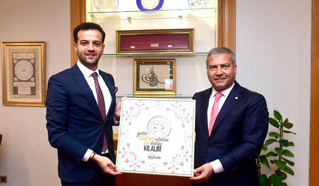 Genç MÜSİAD Eskişehir'den Rektör Adıgüzel’e ziyaret