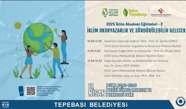 “İklim Okuryazarlık ve Sürdürülebilir Gelecek” Konuşulacak
