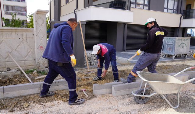 Tepebaşı’nda Üstyapı Çalışmaları Sürüyor