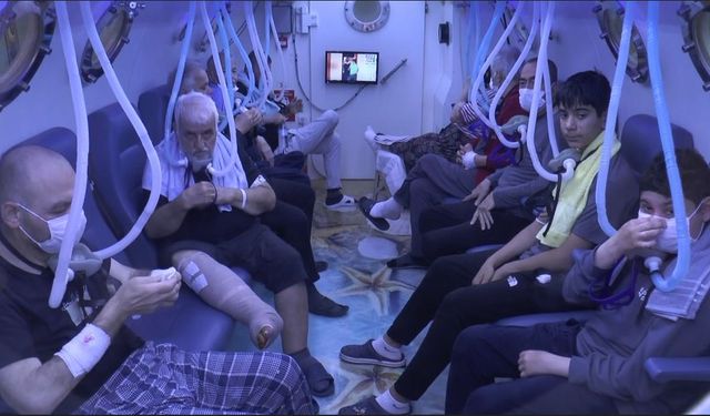 Hiperbarik oksijen tedavi ünitesi Eskişehir'de şifa dağıtıyor