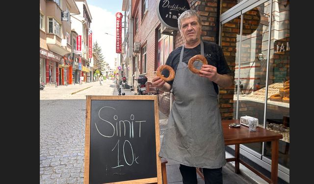 Simidi yüzde 50 indirimle 10 liraya satıyor