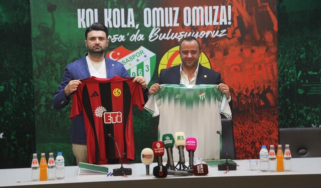 Bursaspor ve Eskişehirspor’dan dostluk maçı