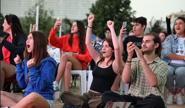Plaj Voleybolu Muhteşem Anlara Sahne Oldu