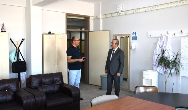 Müdür Sinan Aydın Okulları Geziyor