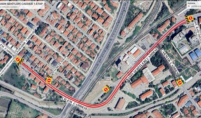 Basın Şehitleri Caddesi’nde Gece Mesaisi