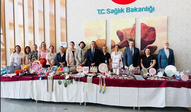 Yunus Emre Devlet Hastanesi'nde 'Geleneksel El Sanatları Sergisi'